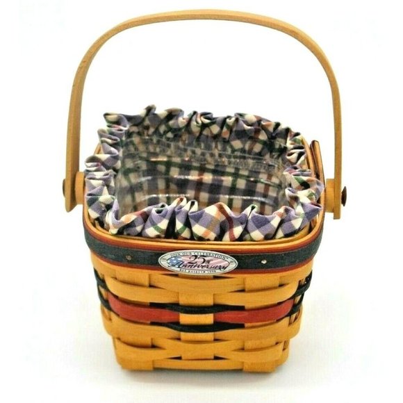 Longaberger Accents Longaberger 998 25th Anniversary Bee Basket